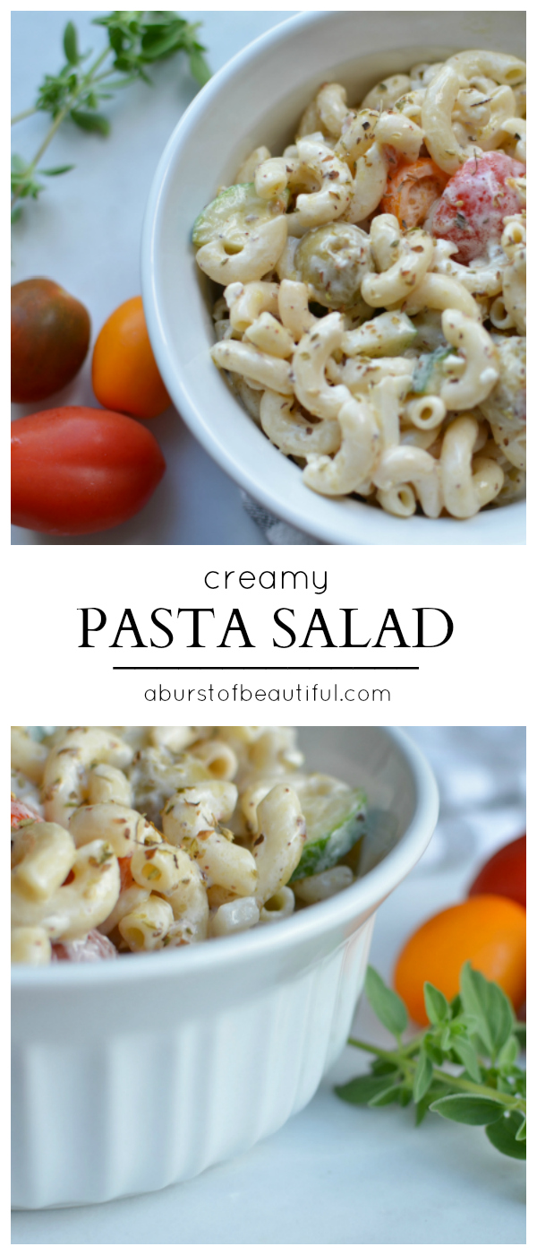 Creamy Pasta Salad - Nick + Alicia