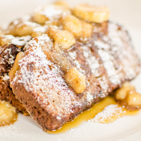 Bananas Foster French Toast