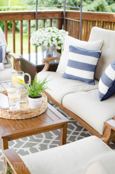 Tips for Creating a Cozy Outdoor Living Space + Video - Nick + Alicia