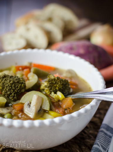 Hearty & Healthy Vegetable Soup - Nick + Alicia
