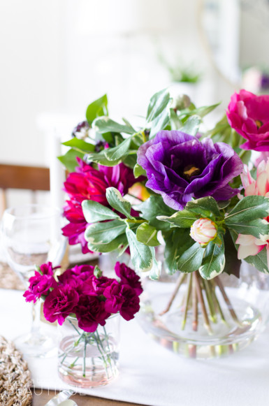 A Simple and Vibrant Mother's Day Table Setting - Nick + Alicia