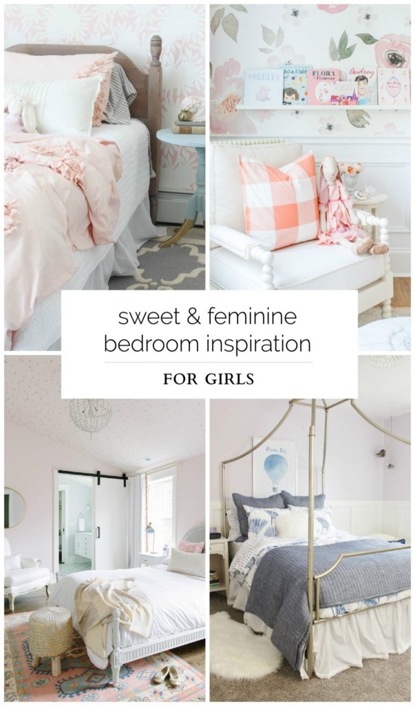 Sweet & Feminine Bedroom Inspiration for Girls - Nick + Alicia