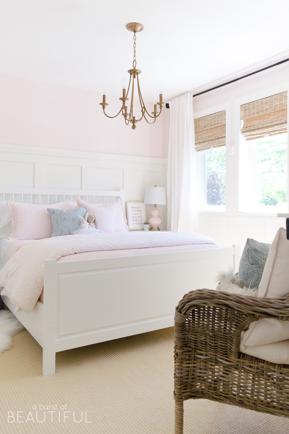 Toddler Girl's Pink Bedroom | Nick + Alicia