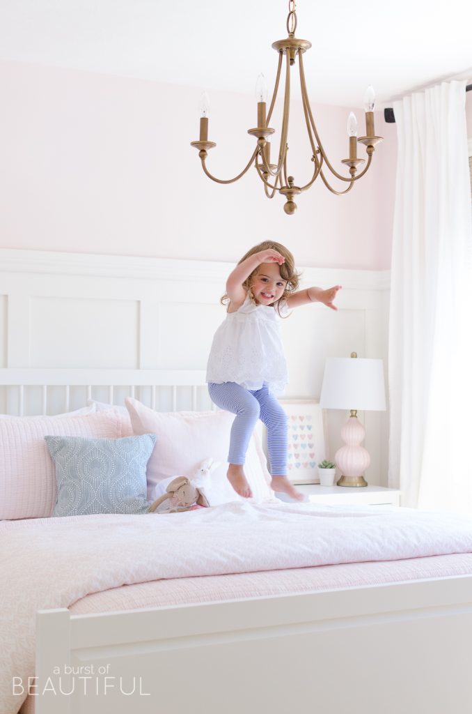 Toddler Girl's Pink Bedroom - Nick + Alicia