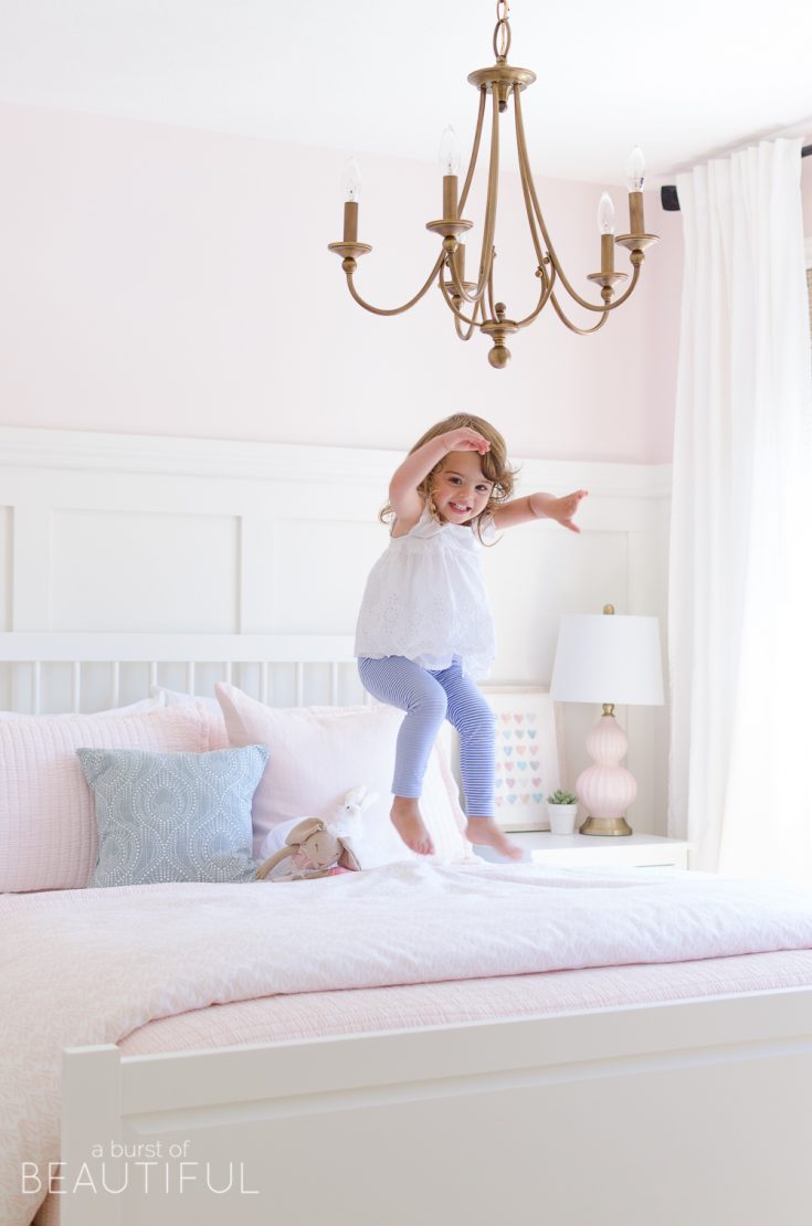 Toddler Girl's Pink Bedroom - Nick + Alicia