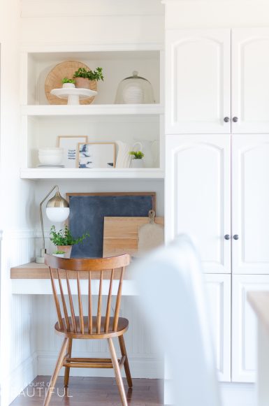 Kitchen Nook | Spring Decorating Ideas for the Kitchen - Nick + Alicia