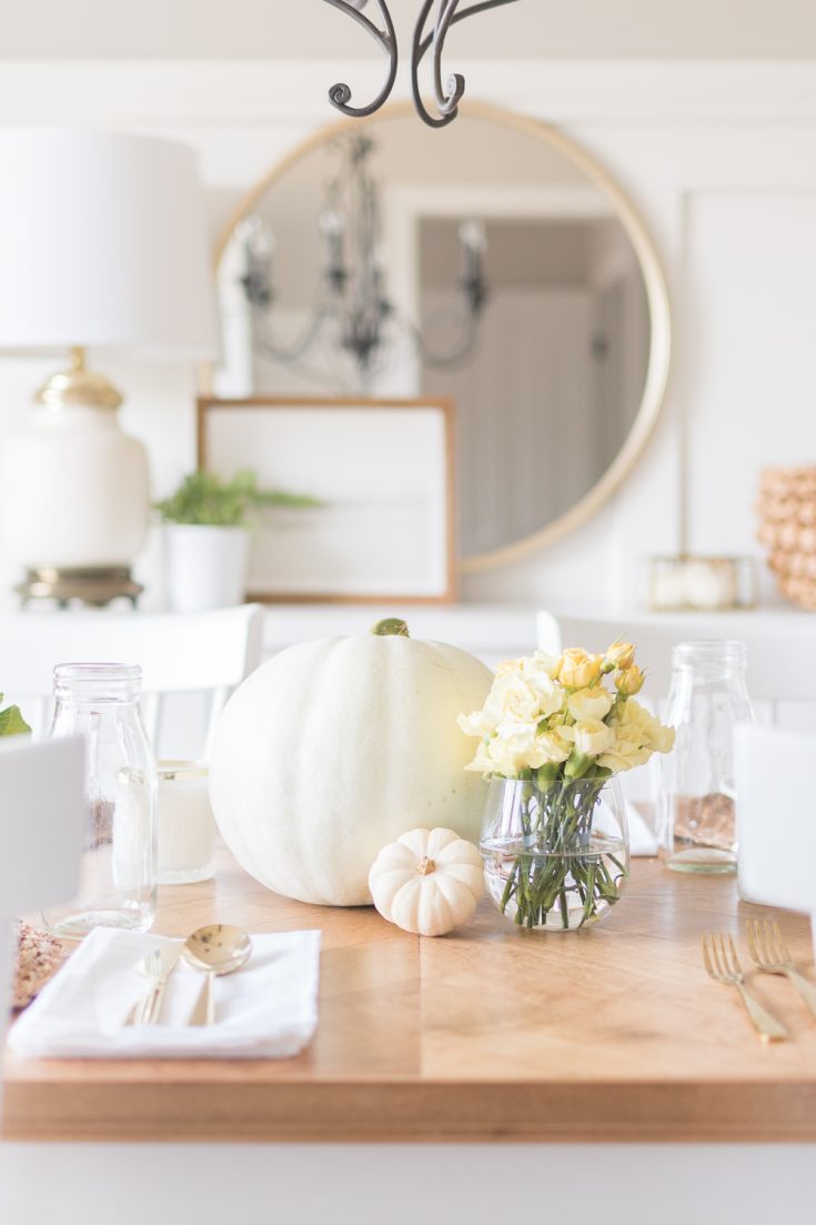 Kid Friendly Thanksgiving Table Decor Ideas - Nick + Alicia