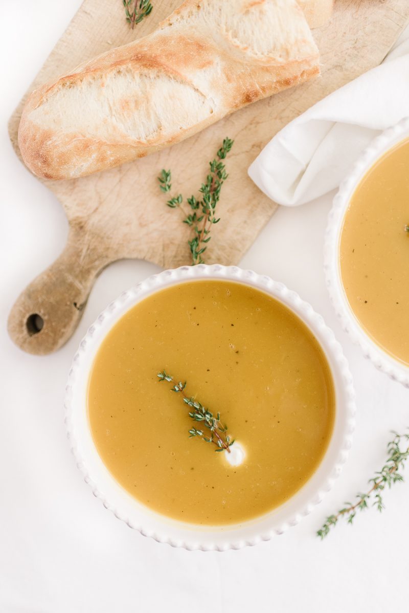 Butternut Squash and Pear Soup - Nick + Alicia