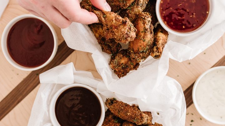 Crispy Chicken Tenders (Boneless Chicken Wings) - Alyona's Cooking