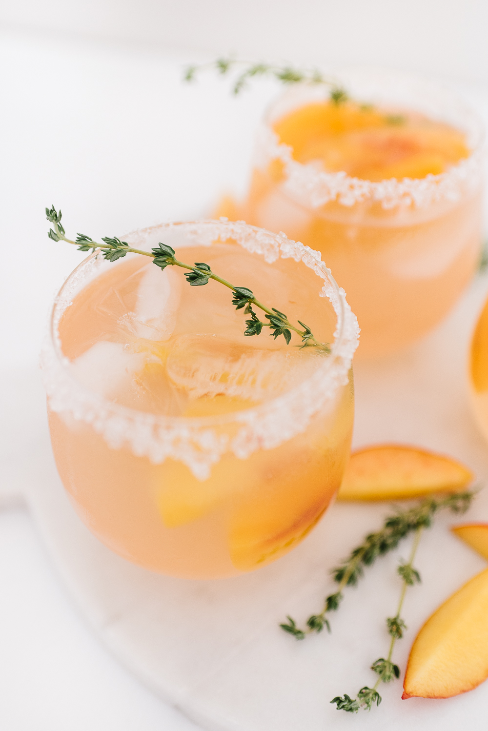 Peach Lemonade Spritzer Nick Alicia