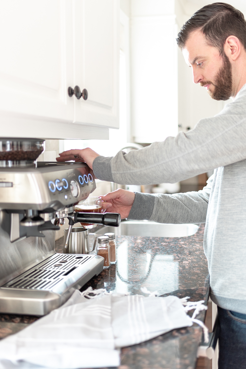 The Breville Barista Express is My New BFF - The Forked Spoon