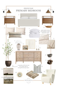 Primary Bedroom Design Plan - Nick + Alicia